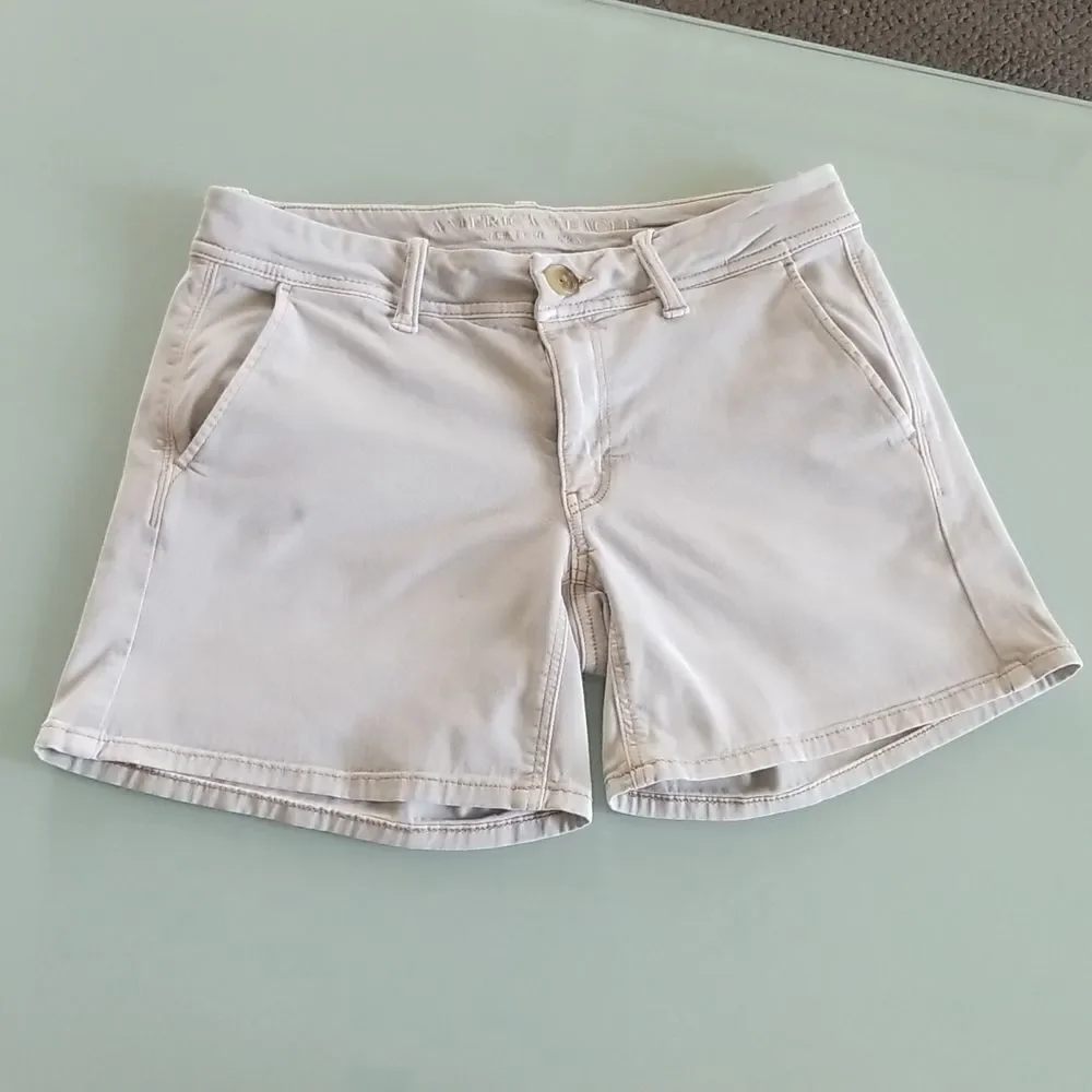 American Eagle Gorpcore Coastal Camping Hiking Retro Y2K Boyfriend Shorts Size 6